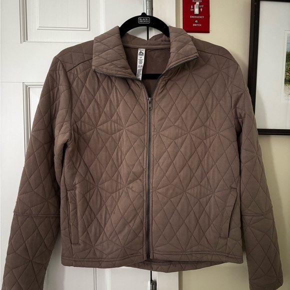 Quilted Brown Jacket - Picture 1 of 2